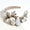 White, variant on Big Chunky Flower Headband Crystal Bead Handmade Wide Jeweled Hairband Hairwear Accessories Festival Rhinestone Hair Band, White