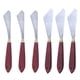 thumbnail image 5 of Cateissary Paleta de raspador para mezclar pintura, resistente a las manchas, en forma especial con mango de , espátula artística, accesorios de Type2 NO2, 5 of 6