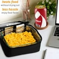 thumbnail image 4 of HotLogic Mini Portable Food Warmer for Home, Office, and Travel, Black, 4 of 7