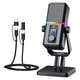 thumbnail image 1 of Micrófono USB NEEWER UM02 RGB para Gaming, Streaming y Podcast, 1 of 9