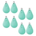 thumbnail image 2 of Almencla 8 Pieces Pool Cover Weights with Hooks PVC Thick for Antifreezing Protection Green, 2 of 8