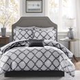 thumbnail image 3 of Clay Alder Home  Denver Black Reversible Complete Comforter and Cotton Sheet Set, 3 of 5