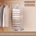 thumbnail image 1 of Bolsa de almacenamiento colgante para armario, organizador para pantalones, calcetines, camisetas, ropa interior, 1 unidad, 1 of 5