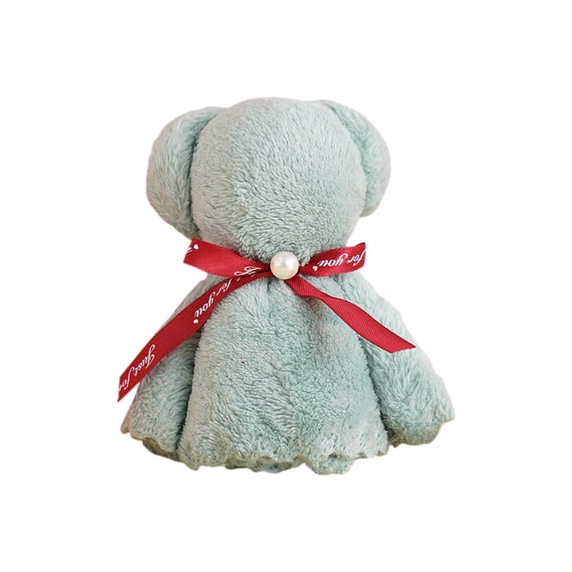 Yhmxh Toallas de algodón absorbentes de terciopelo, toalla para lavarse la cara, toalla suave para el hogar para niños, toallas de mano