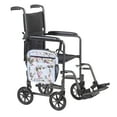 thumbnail image 3 of Drive Medical Universal Mobility Tote, Blue Floral, 3 of 9