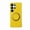 Yellow, variant on for Samsung Galaxy S24 Ultra Ring Stand Case, Slim Tough Rugged Shockproof Protective Cover with Ring Kickstand & Secure Ring Grip, Non-Frame PU Leather Case for Samsung Galaxy S24 Ultra, Winered