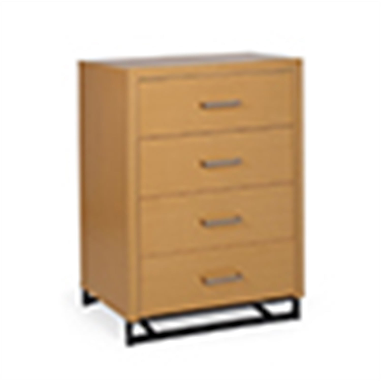 Kadyn 4 Drawer Dresser, Drawers Nightstand for Bedroom, Modern Dresser for Living Room, Maple