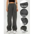 thumbnail image 6 of Cargo Pants Women  High Waist Baggy Cargo Pants Cotton Multiple Pockets Straight Wide Leg Trousers  Pants, 6 of 6