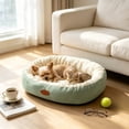 thumbnail image 6 of EBCUE Multi‑Size Round All‑Season Pet Bed Cushion, Breathable Summer & Warm Winter Soft Sleeping Mat, Cozy Rest Nest for Small‑Medium Cats Dogs Indoor Home Use, 6 of 6
