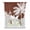 Brown, White, Cream, variant on Yellow Palm Trees Tie Up Curtains for Small Windows,Adjustable Rod Pocket Valance 45 Inch Short, Farmhouse Tropical Summer Beach Window Treatment Balloon Roman Blind Shade, 34" x 45"