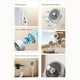 thumbnail image 4 of Ventilador De Escritorio De Piso, 4 Velocidades De Viento, Silencioso, Multifuncional, Fácil Limpieza, Ventilador De Pie, Temporizador De 8h Para Control Remoto, 4 of 7