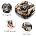 thumbnail image 3 of Collie Pad Bag Period Bag Sanitary Pad Storage Bag - Mini Pouch for Period - Velvet, Sponge, and Oxford Fabric - 4.7x6.6x6.6 in, 3 of 6
