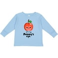thumbnail image 3 of Inktastic Apple of My Mommy's Eye Cute Red Apple Boys or Girls Long Sleeve Toddler T-Shirt, 3 of 5