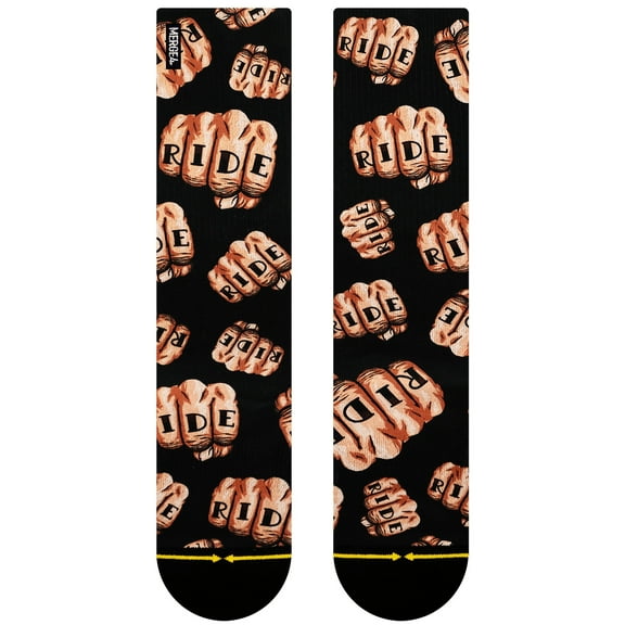 Rick Thorne Fist Bump Mid Length Socks