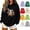 (Fashion 25)Beige, variant on Aimik Womens Funny Cow Graphic Hoodies Sweatshirts Long Sleeve Pullover Tops with Drawstring Pockets Fall Loose Comfy Hoodied Tops