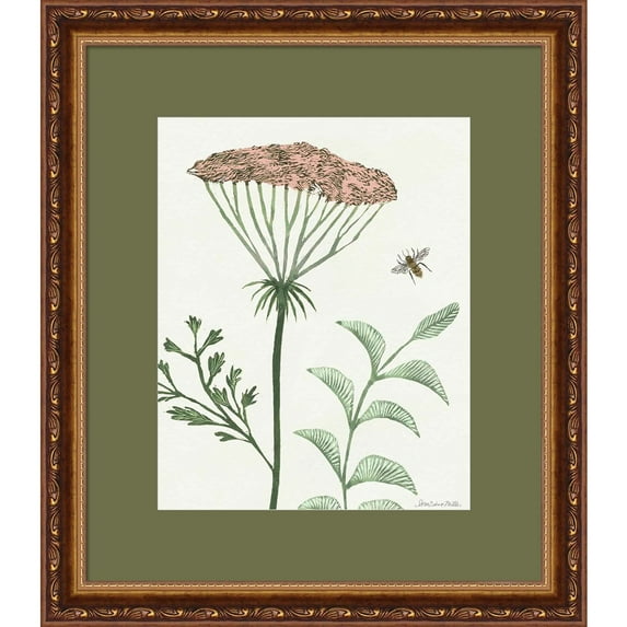Great Art Now Springtime III Warm by Sara Zieve Miller, Framed Wall Art, 16.5W x 18.75H