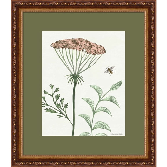 Great Art Now Springtime III Warm by Sara Zieve Miller, Framed Wall Art, 16.5W x 18.75H