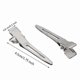 thumbnail image 3 of 50-Pack Silver Metal Hair Clips for Dreads, 1.75" Single Prong Section Clips for Styling and Locking Hair, 3 of 5