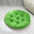 thumbnail image 6 of Chair Cushions, Round Chair Cushions for Dining Chairs Memory Foam Tufted Plush Chair Pad Non Slip Soft Seat Cushion for Kitchen Barstool Dining Room Office Outdoor Indoor(Green, 15.7x15.7in), 6 of 7