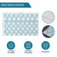 thumbnail image 6 of Spring Flower Floral Daisy on Blue Placemats Set of 4,Wipeable Washable Table Mats for Dining Tables, Watercolor Botanical Place Mats for Kitchen Event Party Tabletop Decor, 6 of 9