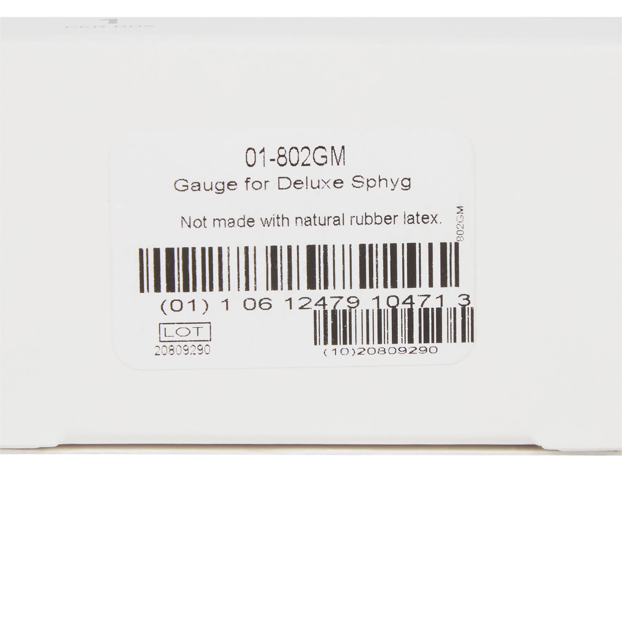 McKesson Premium Aneroid Gauge - ANSI SP9 Compliant Blood Pressure Gauge for use with Deluxe Aneroid Sphygmomanometers (01-720 Series) - 300mmHg, 1 Ct