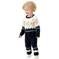 thumbnail image 6 of Elippeo Baby Clothes Kid Girl Boy Christmas Rompers 3M 6M 12M 18M Warm Cute Baby Long Sleeve Sweater Romper Knit Elk Printed Jumpsuit, 6 of 10