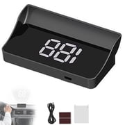 Odopus Car Hud, Odopus Car Gps, Dual-Mode Positioning Display with Speed Projection, Built-In Light Sensor and Adaptive Output, Quick Setup and Large-Size High-Contrast Display, Ideal for In-Vehicle