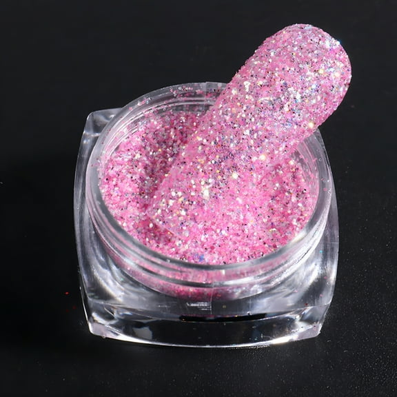RAGUPEL Nail Art Mirror Pigment Powder Nail Glitter Rose Gold Shining Chrome Powder Dip Nail Powder