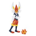 thumbnail image 4 of Figura Acción Pokémon Battle Feature Ready Cinderace Artículado Jazwares WCT, 4 of 5