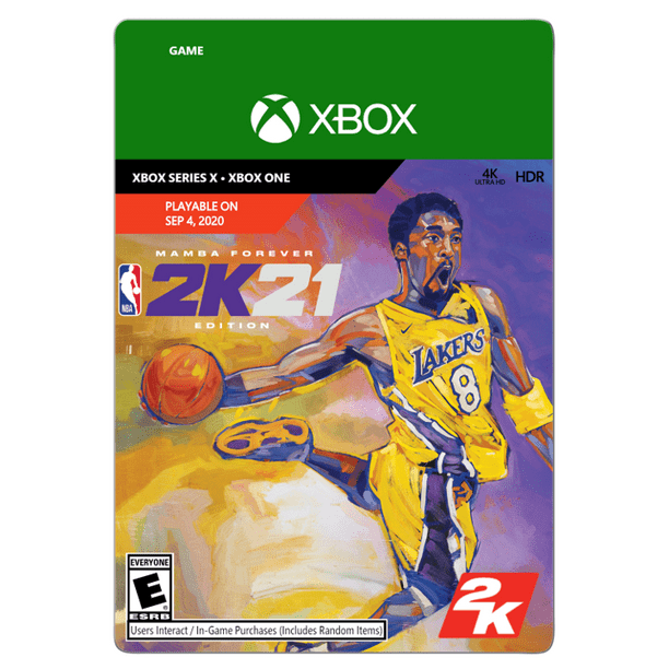  NBA 2K21 Mamba Forever Edition 2K XBox Digital 