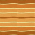 thumbnail image 1 of Ahgly Company Indoor Square Patterned Beer Orange Area Rugs, 7' Square, 1 of 6