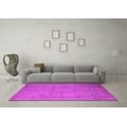 thumbnail image 3 of Ahgly Company Indoor Square Oriental Pink Industrial Area Rugs, 5' Square, 3 of 4