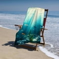 thumbnail image 7 of BCIIG Quick Dry Beach Towel Ultra-Fine Fiber Tropical Print 27.5x55in, 7 of 7