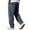Navy_04, variant on Mens Casual Corduroy Pants Drawstring Elastic Waist Straight Leg Sweatpants with Pocket Solid Color Outdoor Leisure Winter Trousers Complexion M