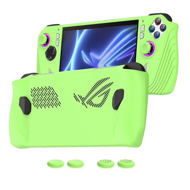 For Ally Handheld Game Console All-inclusive Silicone Protective Case Handheld Anti-drop Case, lumin