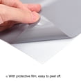 thumbnail image 3 of Uxcell Gloss Vinyl PVC Sheet Roll 11.8 in x 1.6 FT Self Adhesive for Craft Gray, 3 of 4