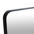 thumbnail image 2 of Noble House 24"x32" Bathroom Wall Mirror, Aluminum Frame, 4mm Glass, Vertical Mount, for Living Room, Entryway, Black, 2 of 9