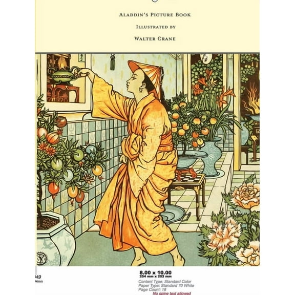 Aladdin's Picture Book - Illustrated by Walter Crane, (Hardcover)