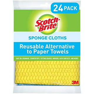 Clean It Mixed Swedish Dish Cloths - Set Of 4, Reusable, Absorbent  Cellulose Sponge Towels For Kitchen, Cleaning Counters, And Dishes (blue  Batik) : Target