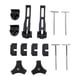 thumbnail image 1 of Accesorios para cubiertas de caja de camioneta: kit de montaje de repuesto profesional con cierre seguro y versátil; juego de sujetadores para tapa de 2 piezas, 1 of 8