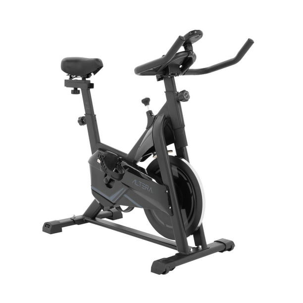 Bicicleta Estática Altera NOIR Spinning C/ Asiento Y Manubrio