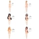 thumbnail image 1 of Cabeza de Muñeca de Pelo Largo de Moda + 12 laciones Cuerpo de Muñeca Móvil 1/6 Muñeca N. degree 3+Cabeza de Muñeca de Pelo Largo de Moda + 12 Baoblaze none, 1 of 8