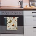 thumbnail image 3 of Kitchen Towels Decorative Set Cute Birds Tea Towels Set of 2 Cotton Soft Absorbent Hand Towels Bird Lover Gifts Spring Summer Home Decorations 16x24 Inch, 3 of 5