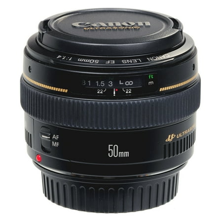 Tri-State Camera Autofocus Canon EF 50mm f/1.4 USM Camera Lens, Black