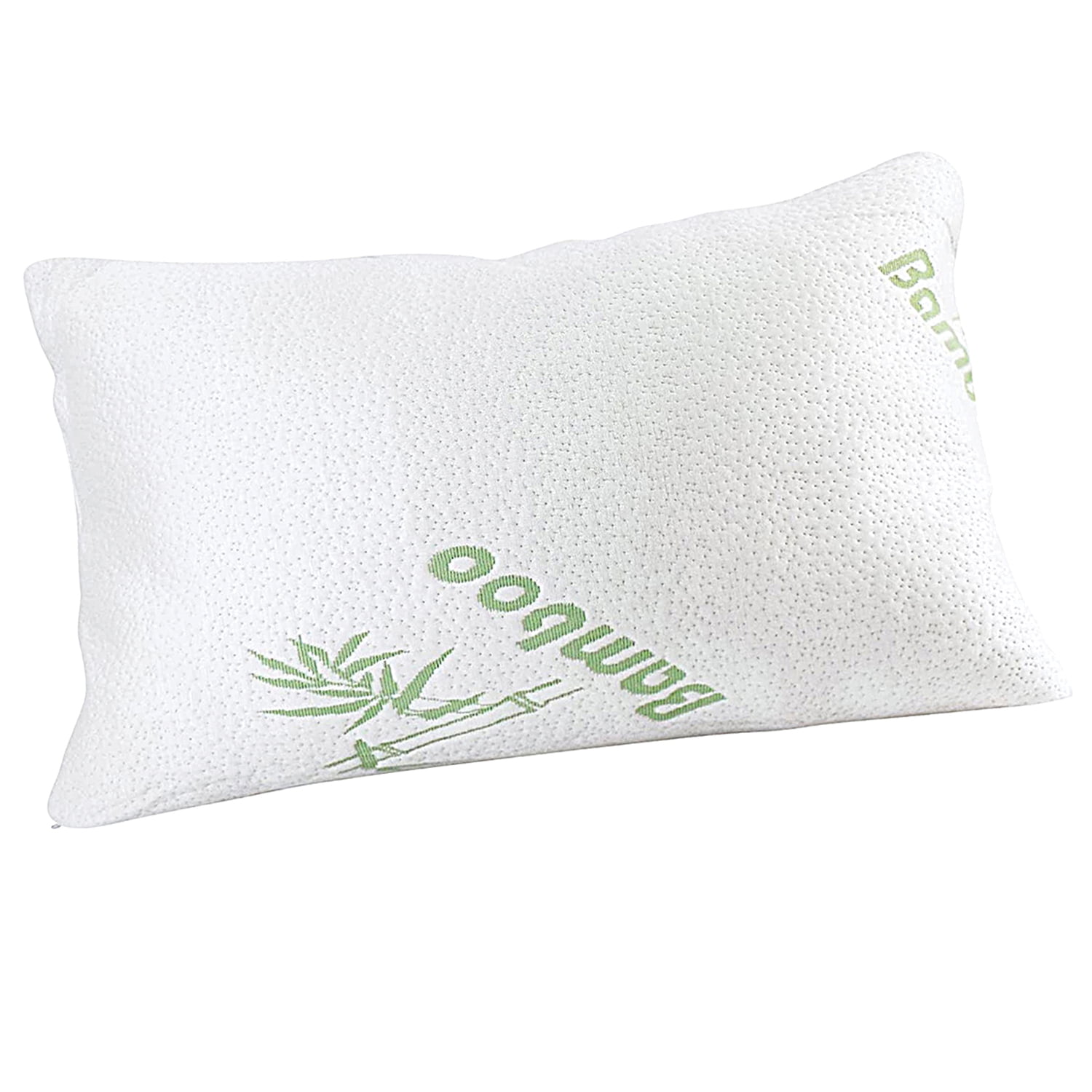 COZIEST SHREDDED BAMBOO MEMORY FOAM PILLOW HELPS BREATHING AND REDUCES SNORING 
