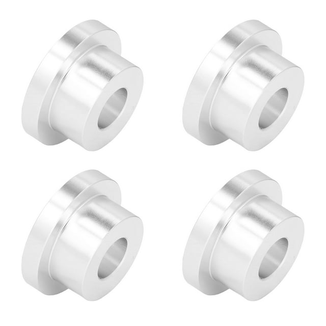 Risers Bushings, T6 Aluminium Alloy Wide Application Billet Handlebar Riser Bushing Solid Match For FX Silver