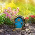 thumbnail image 4 of Ramiter Miniature Doors For Trees Outdoor Miniature Door For Tree Decoration Garden Accessories, 4 of 4