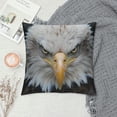 thumbnail image 2 of Orinice Bald Eagle Graphic Decorative Cushion Throw Pillow Cover for Home, Couch, Living Room, Bed, Sofa - Zipper Closure, 1PC 24x24in, 2 of 5