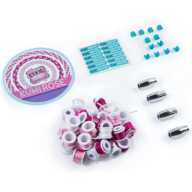 Cool Maker, KumiKreator Rose Mini Fashion Pack Refill, Friendship Bracelet  Activity Kit