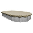 thumbnail image 2 of Robelle 18 X 33 Ft Extra Heavy Duty Blue Winter Oval Pool Cover For Above Ground Pools, 4 Ft Overlap (22 X 37 Ft Cover Size), Solid 10 X 10 2 of 14